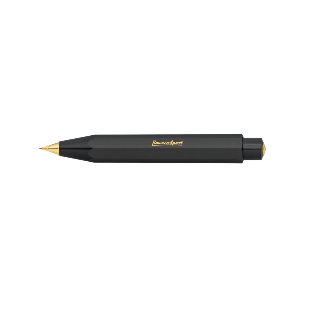 Kaweco Classic Sport Mechanical Pencil - Black — tip detail