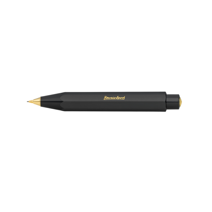 Kaweco Classic Sport Mechanical Pencil - Black — tip detail