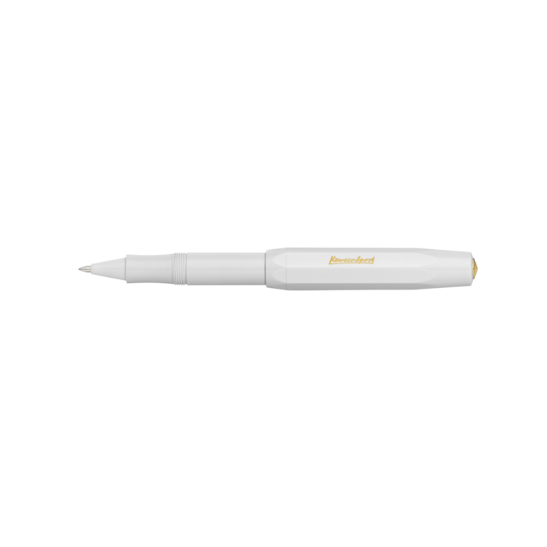 Kaweco Classic Sport Gel Roller Pen - White — close-up
