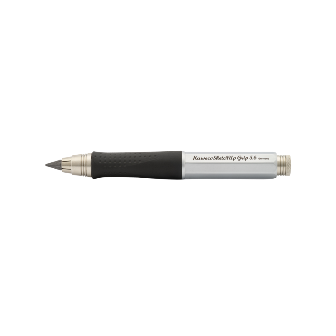 Kaweco SKETCH UP Grip Clutch Pencil - Satin Chrome — tip detail