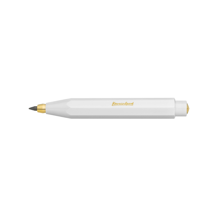 Kaweco Classic Sport Clutch Pencil 3.2mm - White — barrel detail