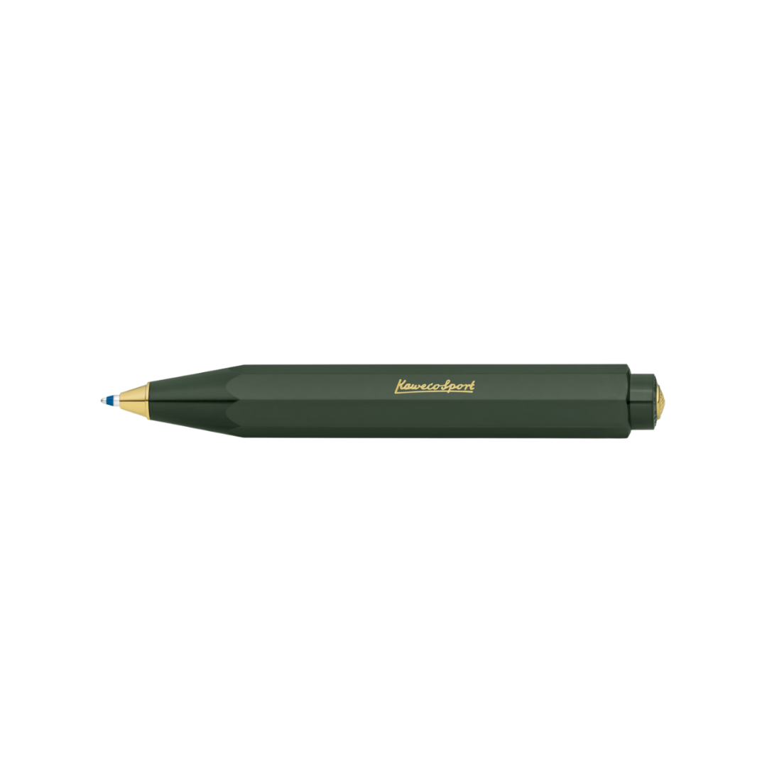 Kaweco Classic Sport Ballpoint Pen in Green — Kaweco ballpoint pen — reliable smooth-writing everyday pen, at Cityluxe Singapore