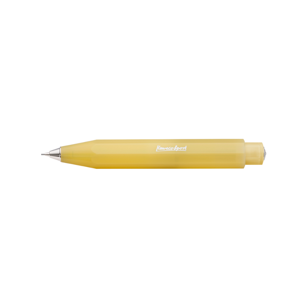 Kaweco Frosted Sport Mechanical Pencil - Sweet Banana — tip detail