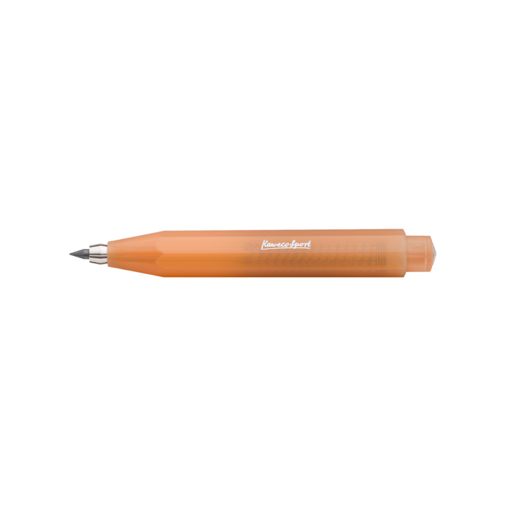 Kaweco Frosted Sport Clutch Pencil 3.2mm - Soft Mandarin — tip detail