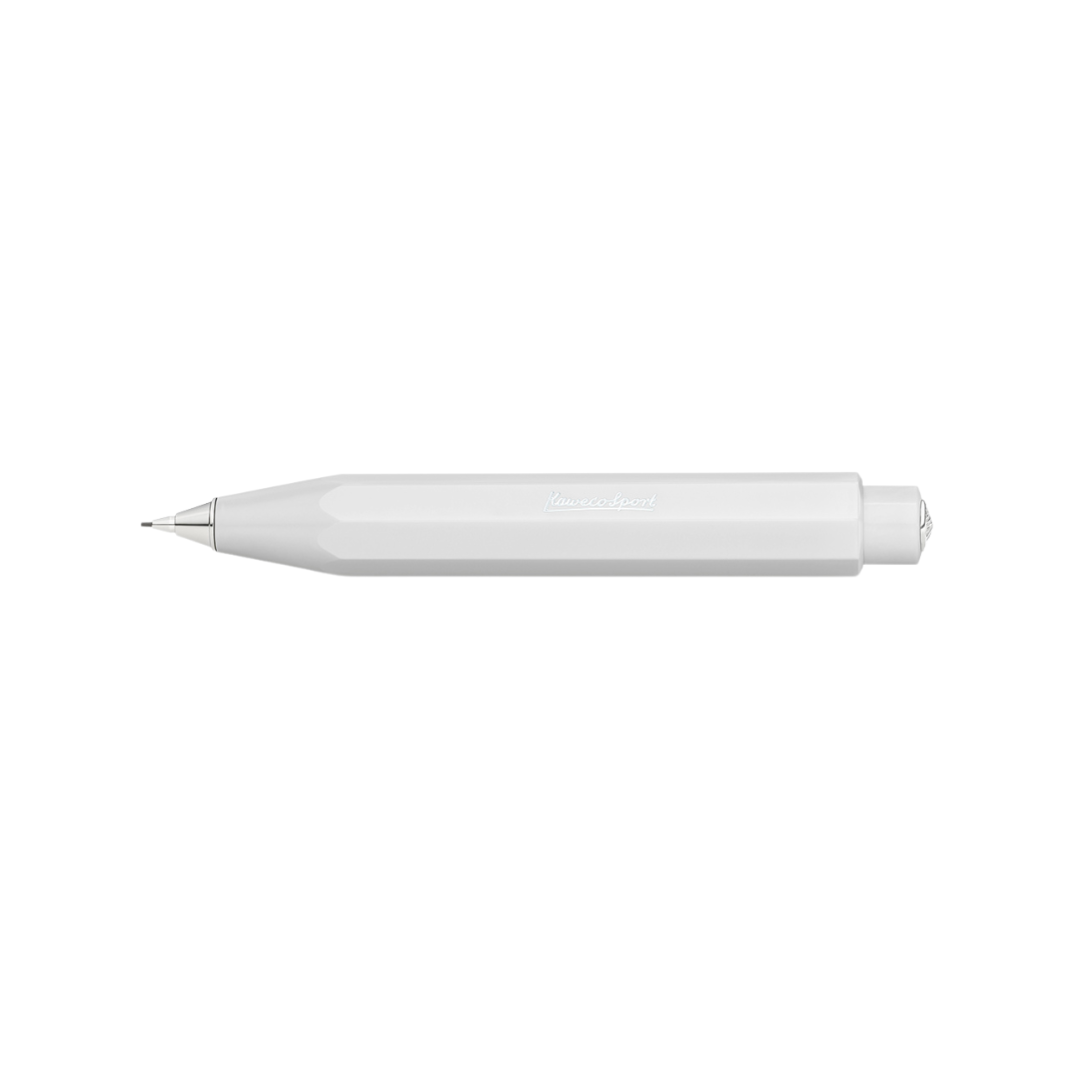 Kaweco Skyline Sport Mechanical Pencil - White — tip detail