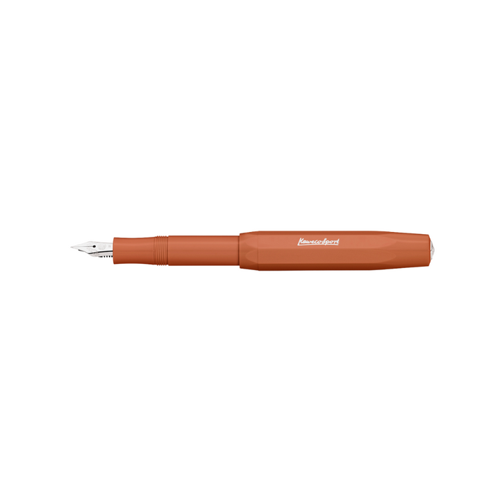 Kaweco Skyline Sport Fountain Pen in Fox — Kaweco fountain pen — precision nib writing instrument, at Cityluxe Singapore stationery store