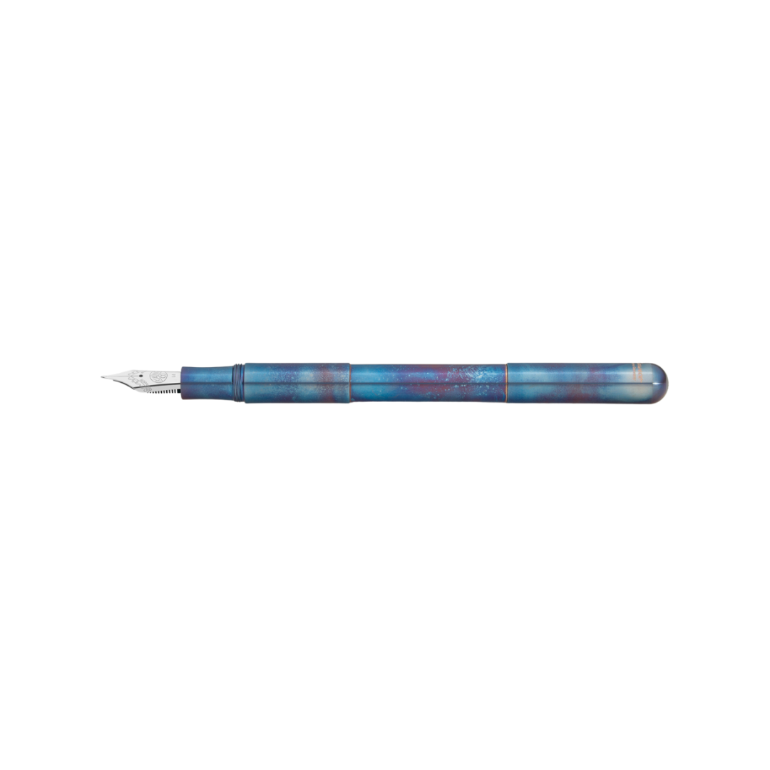 Kaweco Supra Fountain Pen in Fireblue — Kaweco fountain pen — precision nib writing instrument, at Cityluxe Singapore stationery store