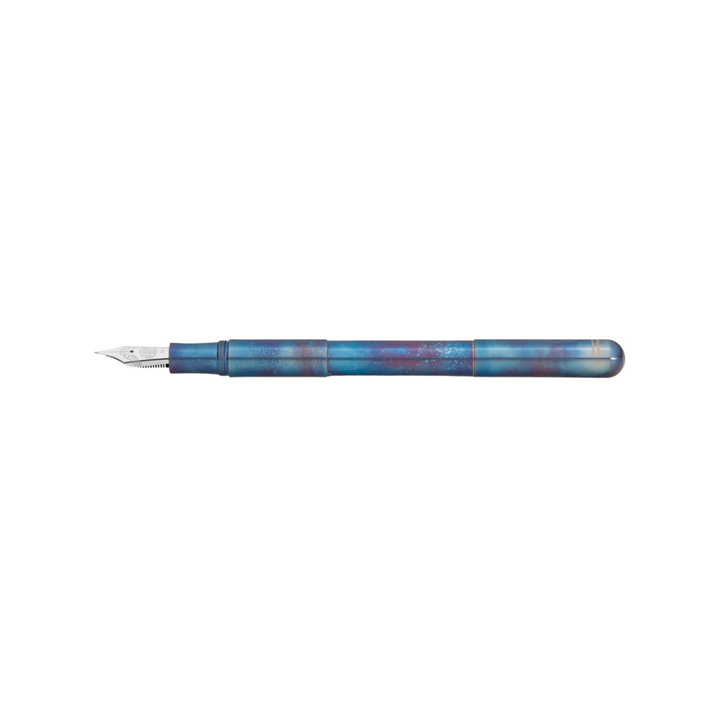 Kaweco Supra Fountain Pen in Fireblue — Kaweco fountain pen — precision nib writing instrument, at Cityluxe Singapore stationery store