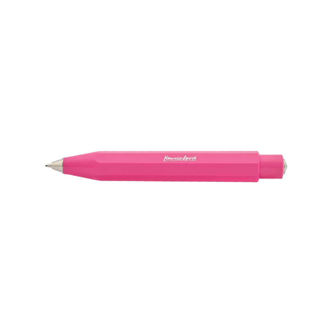 Kaweco Skyline Sport Mechanical Pencil in Pink — Kaweco mechanical pencil — precision drafting and writing pencil, at Cityluxe Singapore