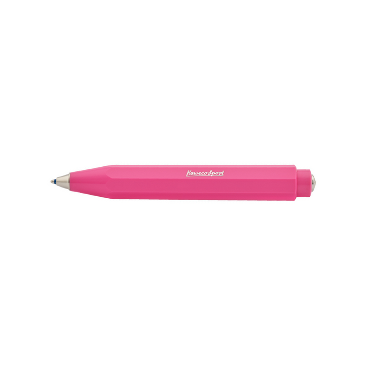 Kaweco Skyline Sport Ballpoint Pen - Pink — tip detail