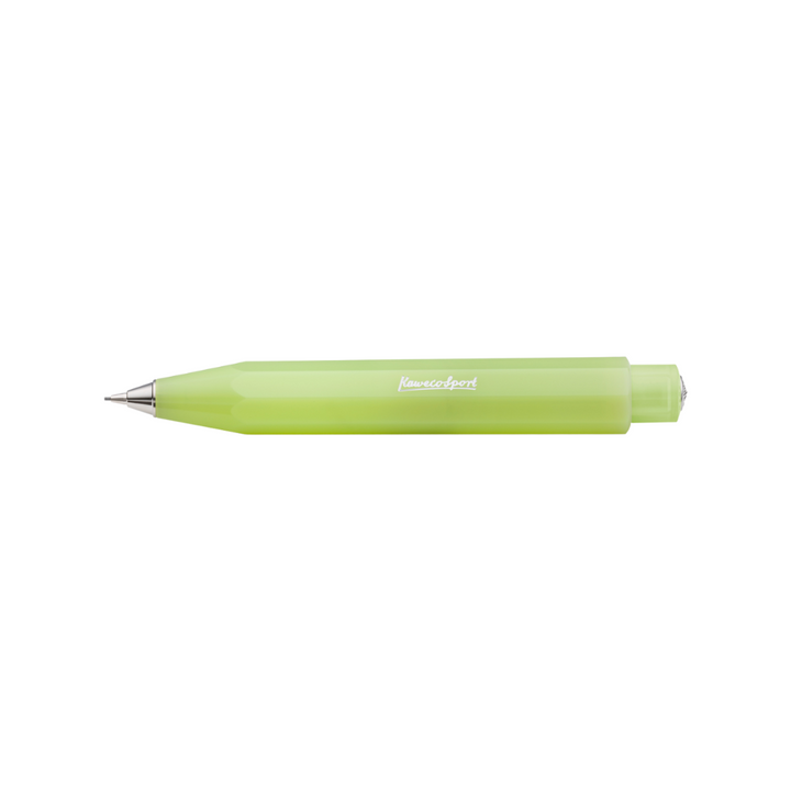Kaweco Frosted Sport Mechanical Pencil - Fine Lime — tip detail