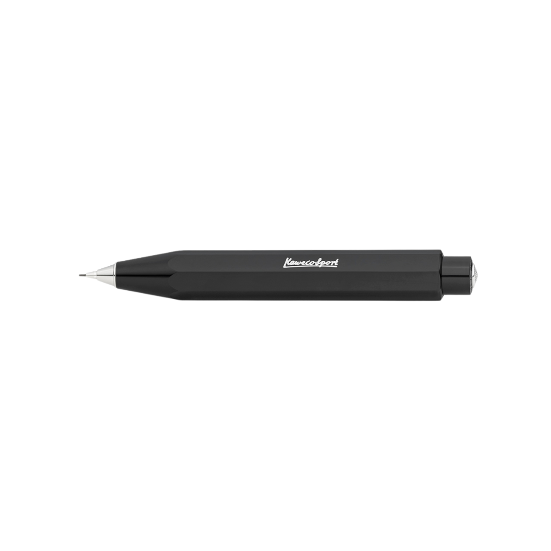 Kaweco Skyline Sport Mechanical Pencil - Black — tip detail