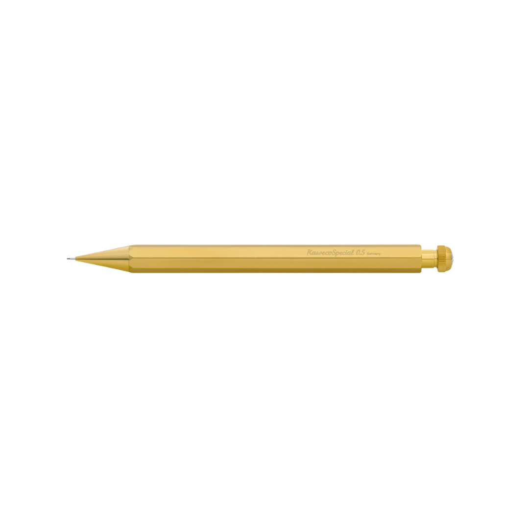 Kaweco Special Mechanical Pencil - Brass — tip detail