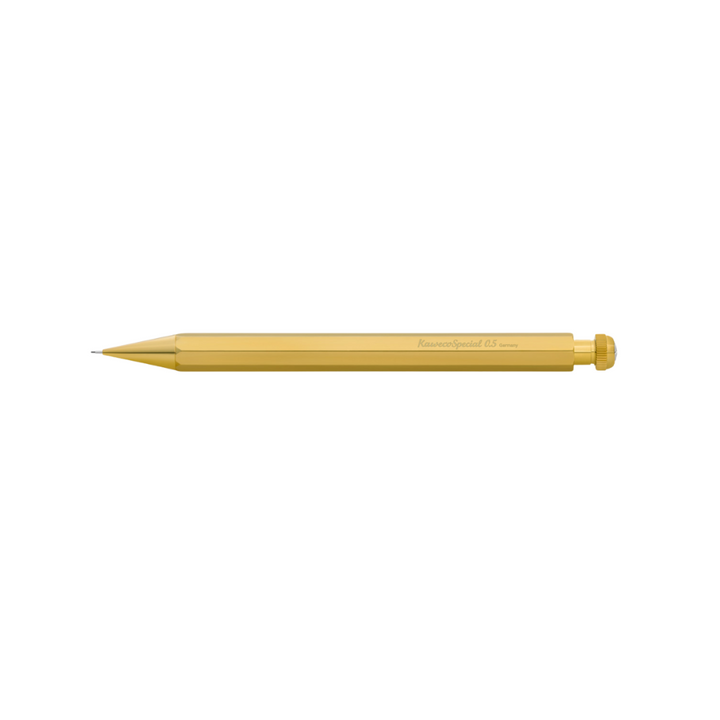 Kaweco Special Mechanical Pencil - Brass — tip detail