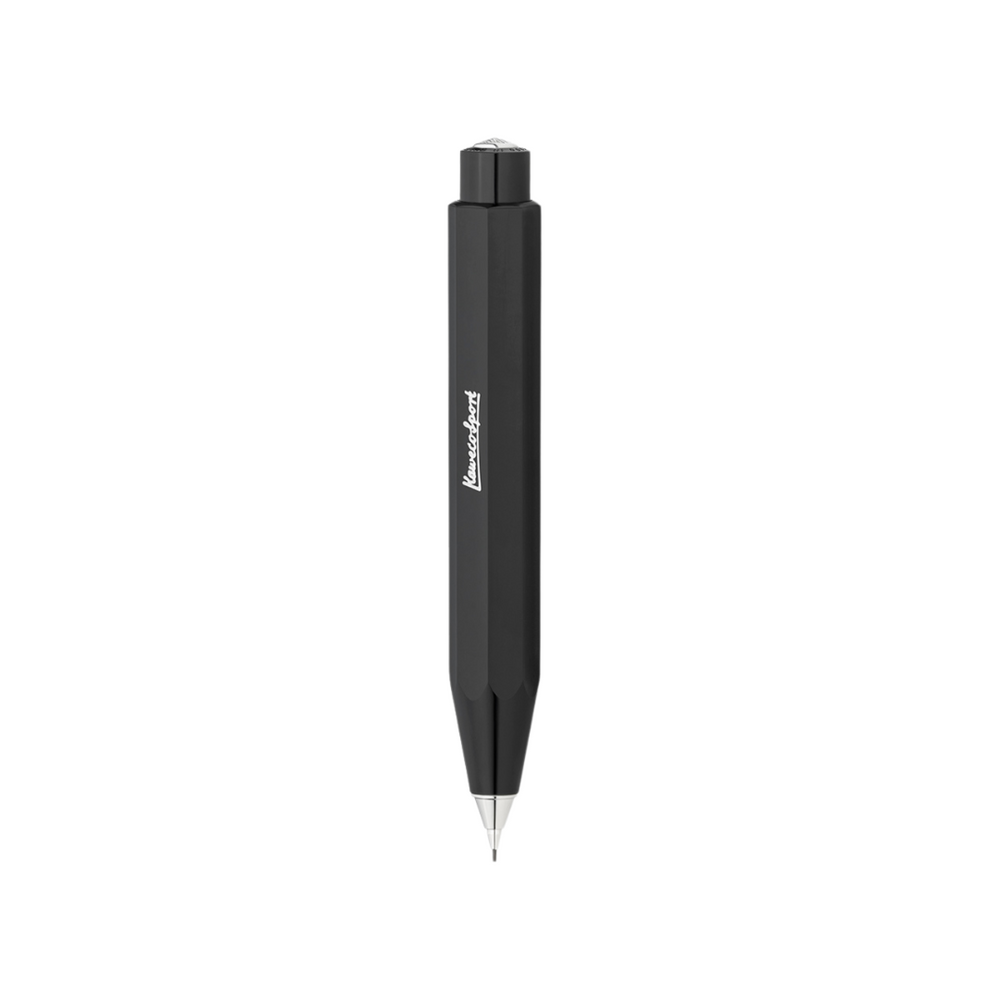 Kaweco Skyline Sport Mechanical Pencil - Black — lead extended