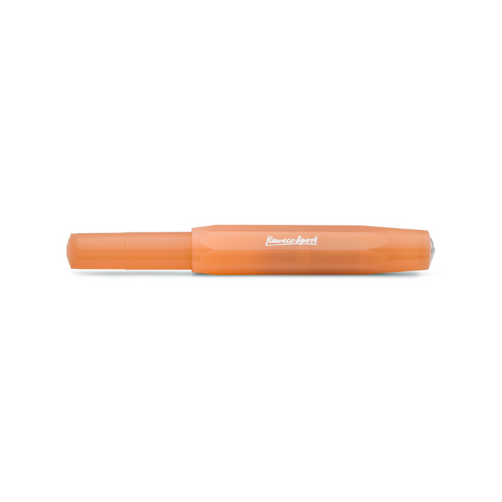 Kaweco Frosted Sport Gel Rollerball Pen - Soft Mandarin — engraving example