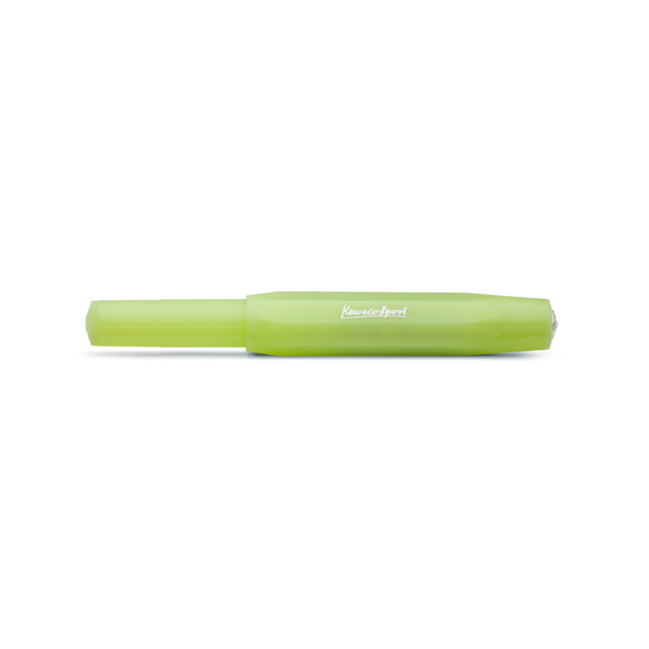 Kaweco Frosted Sport Gel Rollerball Pen - Fine Lime — engraving example