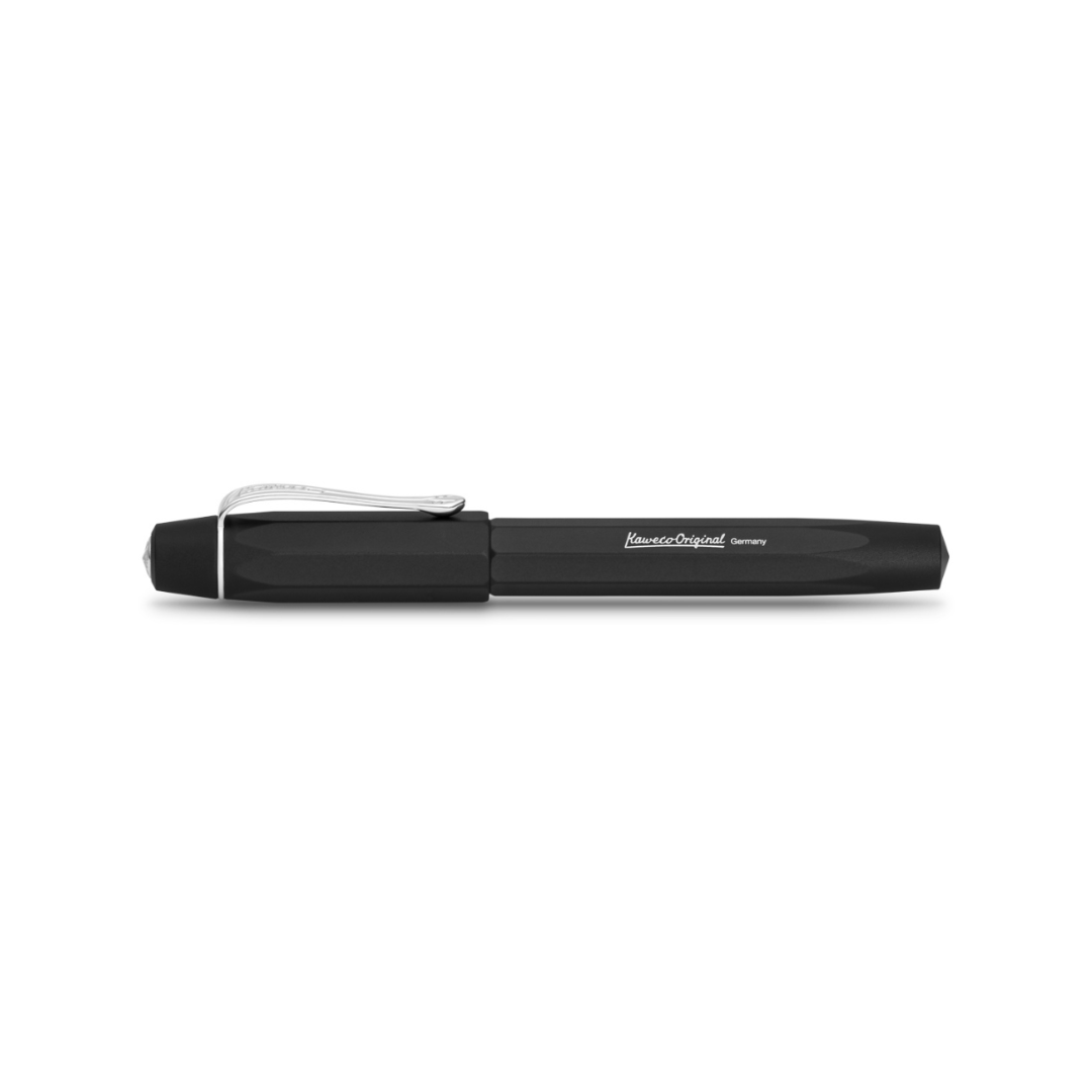 Kaweco ORIGINAL Fountain Pen Black Chrome 060 Nib — Kaweco fountain pen — precision nib writing instrument, at Cityluxe Singapore stationery store