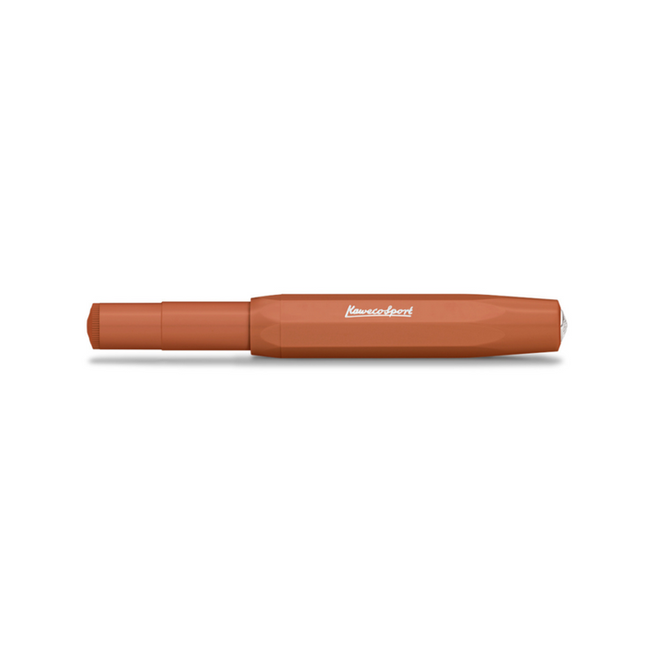 Kaweco Skyline Sport Fountain Pen in Fox — Kaweco fountain pen — precision nib writing instrument, at Cityluxe Singapore stationery store