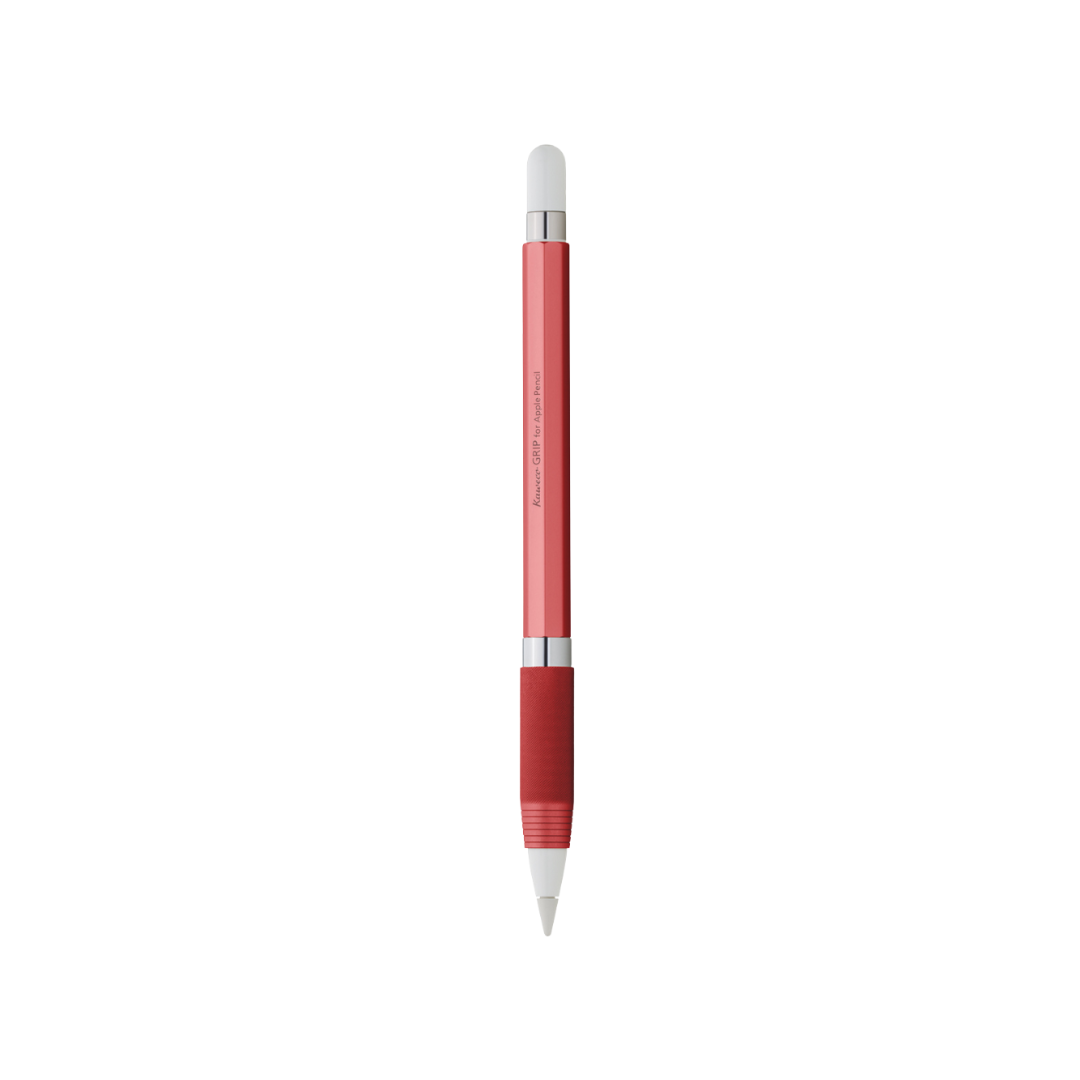 Kaweco Grip for Apple Pencil Red — lead extended