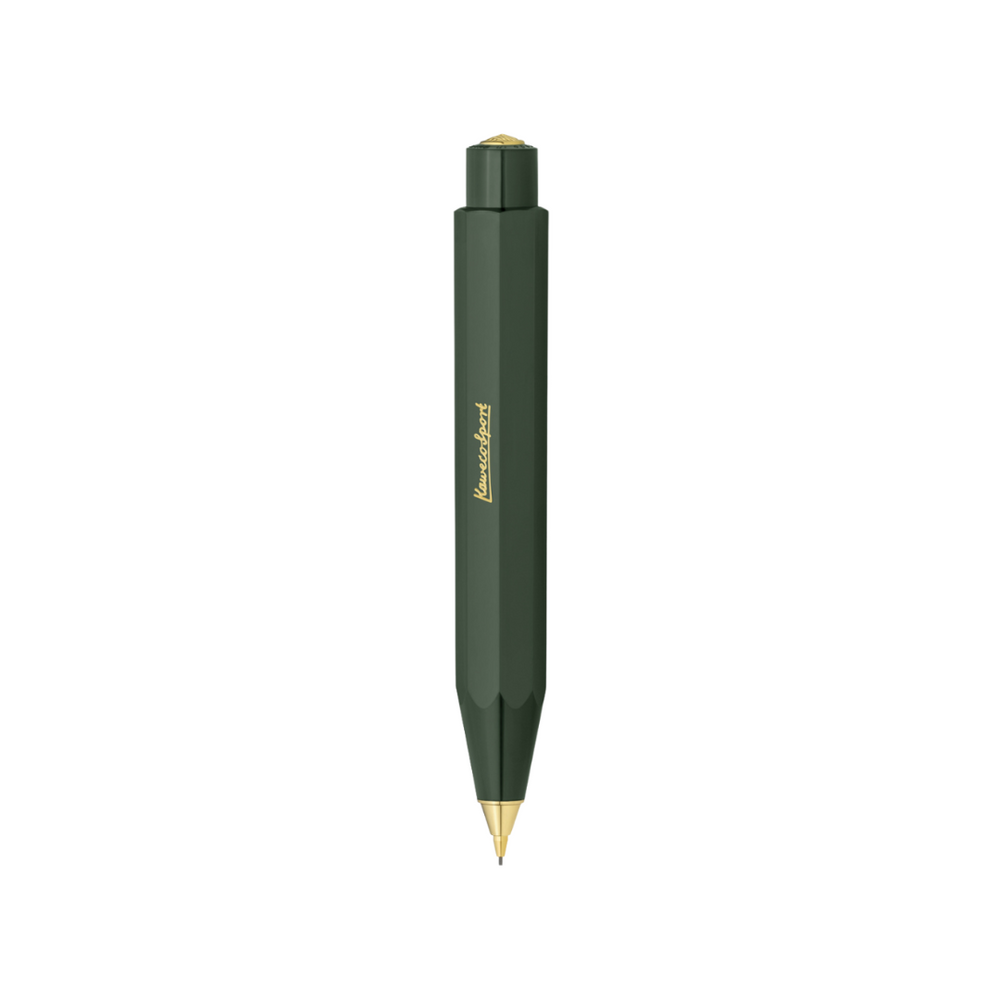 Kaweco Classic Sport Mechanical Pencil - Green — lead extended