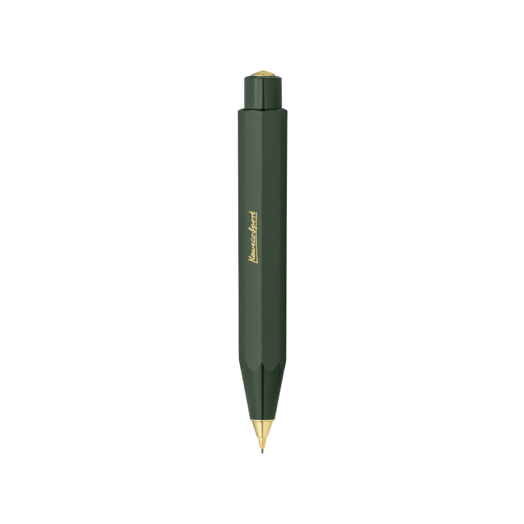 Kaweco Classic Sport Mechanical Pencil - Green — lead extended