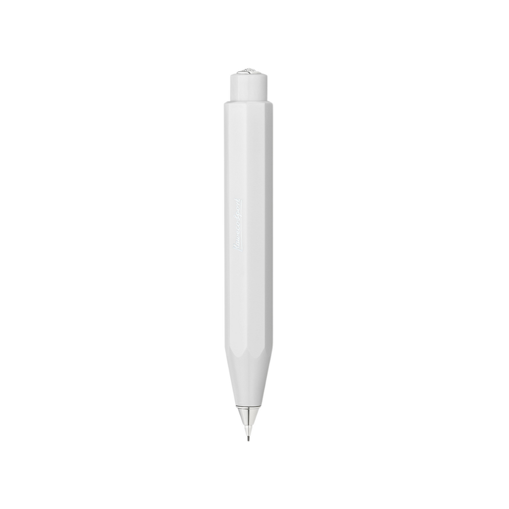 Kaweco Skyline Sport Mechanical Pencil - White — lead extended