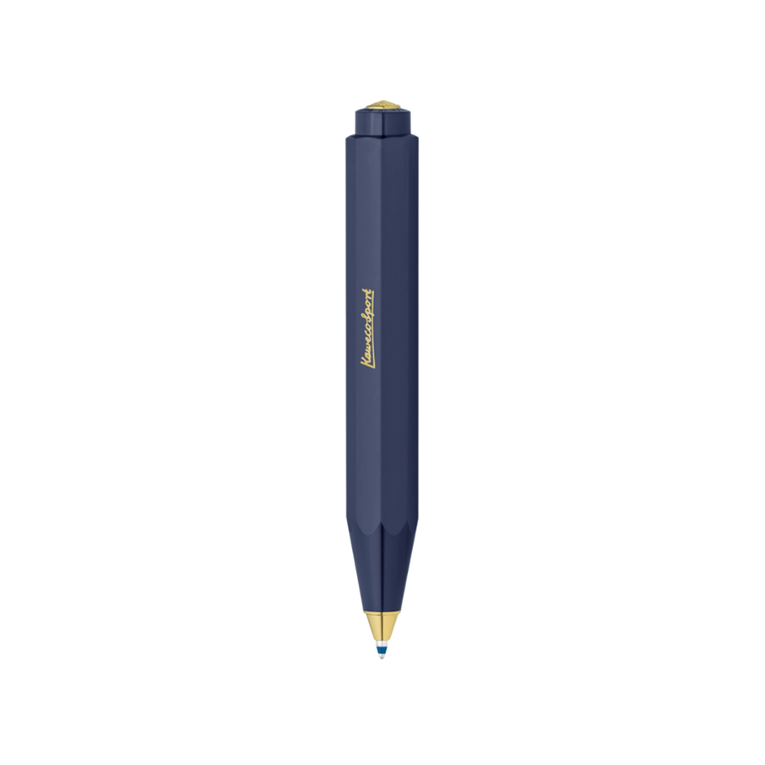 Kaweco Classic Sport Ballpoint Pen in Navy — Kaweco ballpoint pen — reliable smooth-writing everyday pen, at Cityluxe Singapore