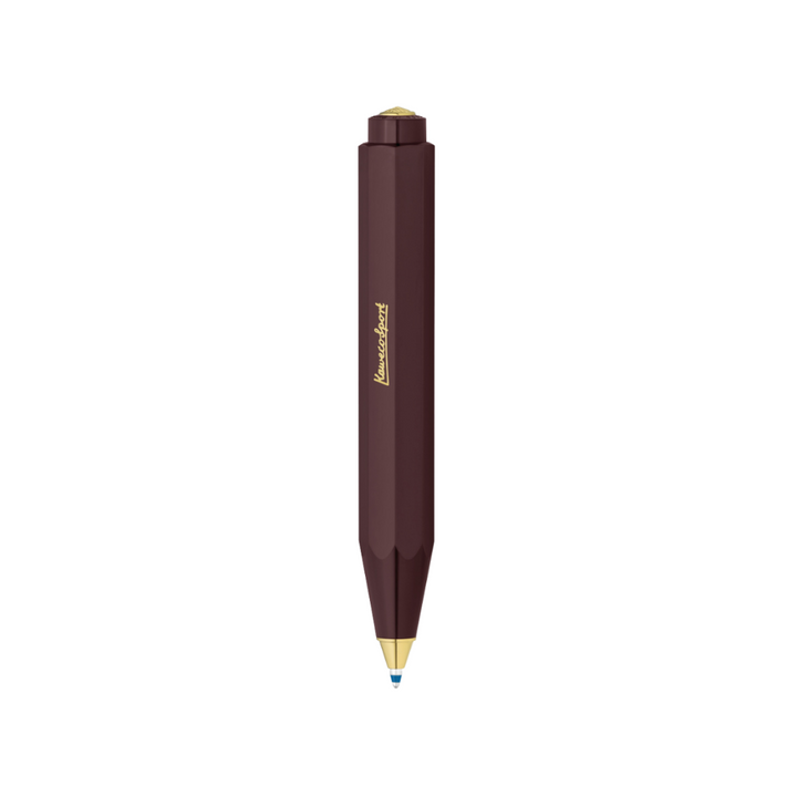 Kaweco Classic Sport Ballpoint Pen in Bordeaux — Kaweco ballpoint pen — reliable smooth-writing everyday pen, at Cityluxe Singapore