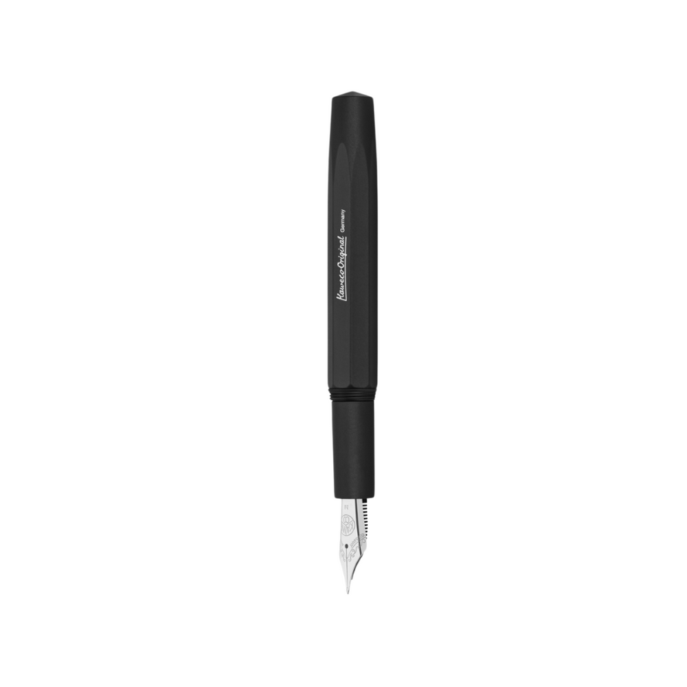 Kaweco ORIGINAL Fountain Pen Black Chrome 250 Nib — Kaweco fountain pen — precision nib writing instrument, at Cityluxe Singapore stationery store