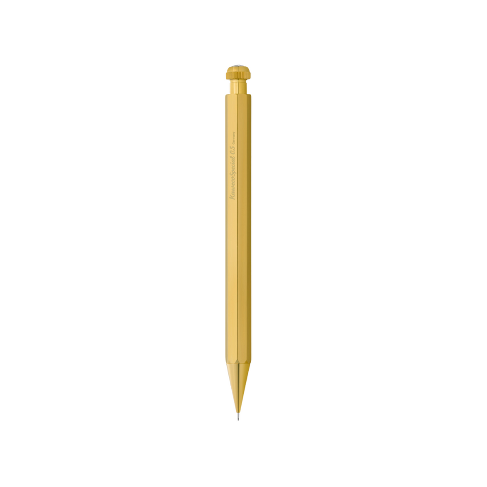Kaweco Special Mechanical Pencil - Brass — lead extended