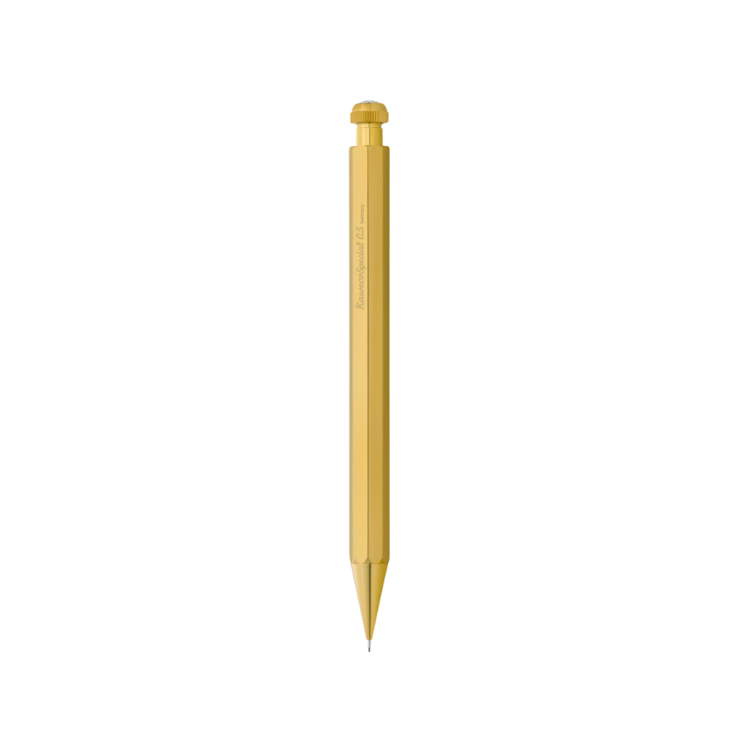Kaweco Special Mechanical Pencil - Brass — lead extended