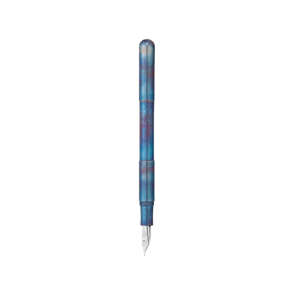 Kaweco Supra Fountain Pen in Fireblue — Kaweco fountain pen — precision nib writing instrument, at Cityluxe Singapore stationery store