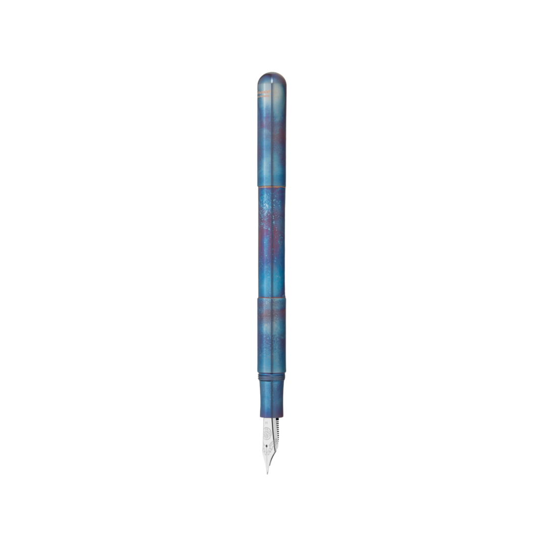 Kaweco Supra Fountain Pen in Fireblue — Kaweco fountain pen — precision nib writing instrument, at Cityluxe Singapore stationery store