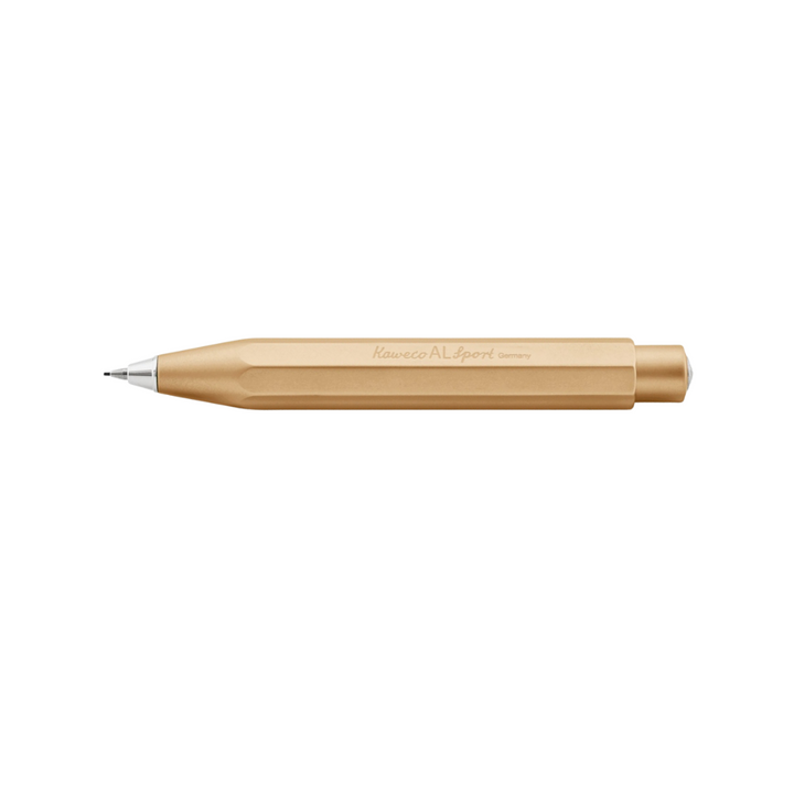 Kaweco AL Sport Special Edition Mechanical Pencil - Gold — tip detail