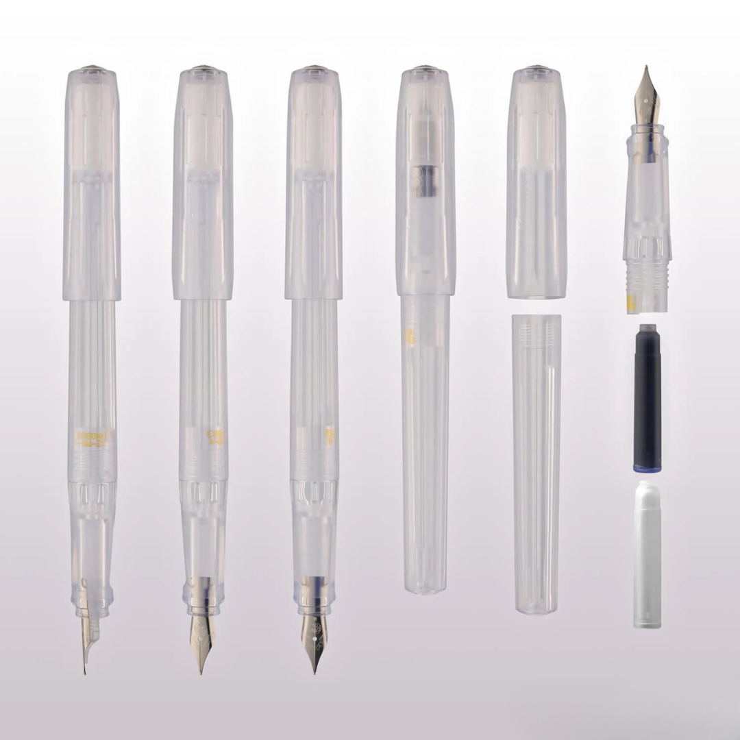Kaweco Perkeo Fountain Pen - All Clear — flat lay