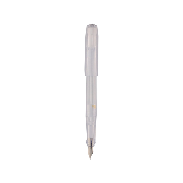 Kaweco Perkeo Fountain Pen - All Clear — writing at an angle