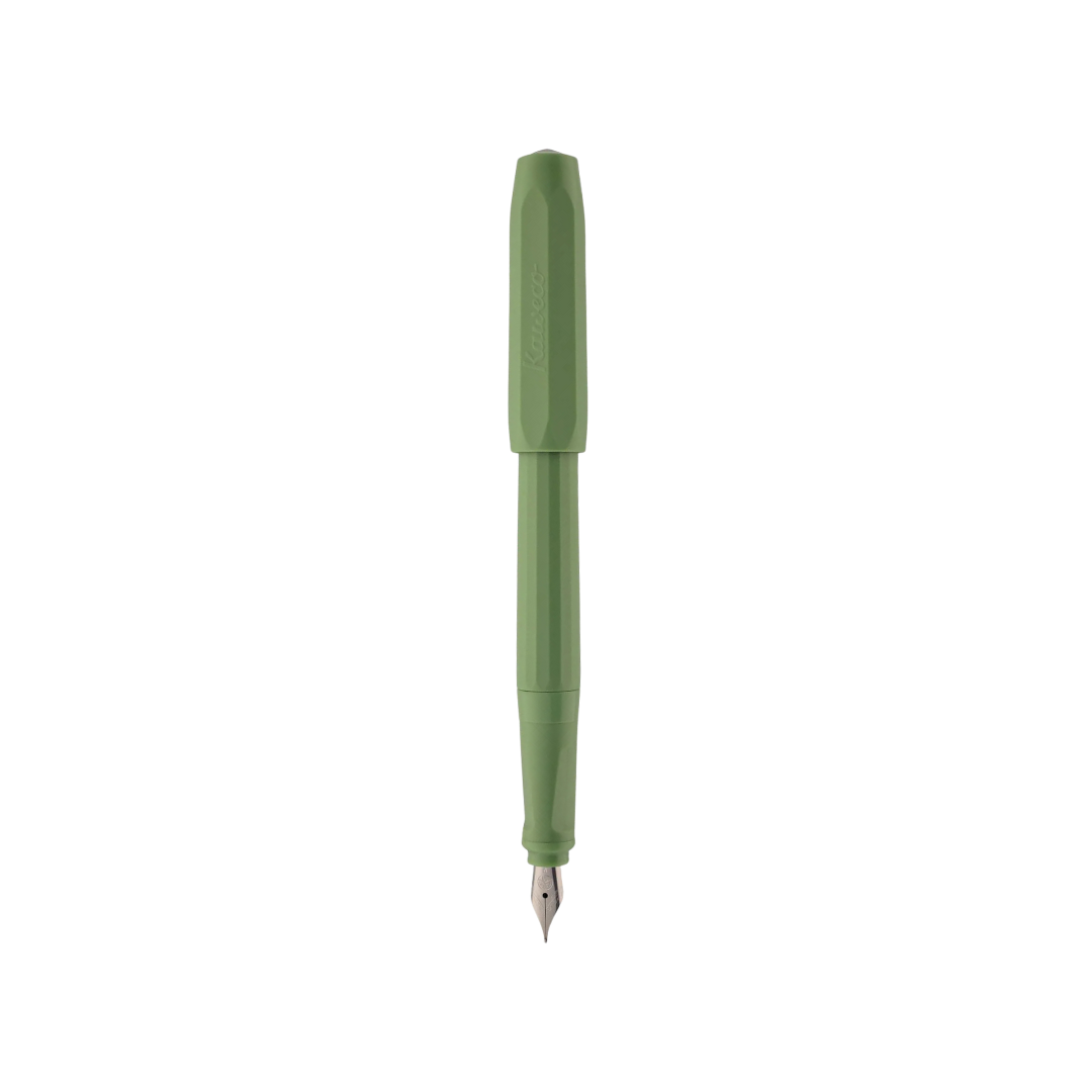 Kaweco Perkeo Fountain Pen - Jungle Green — barrel detail