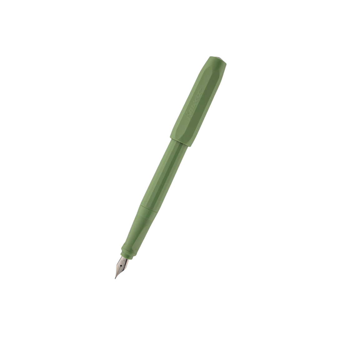 Kaweco Perkeo Fountain Pen - Jungle Green — capped