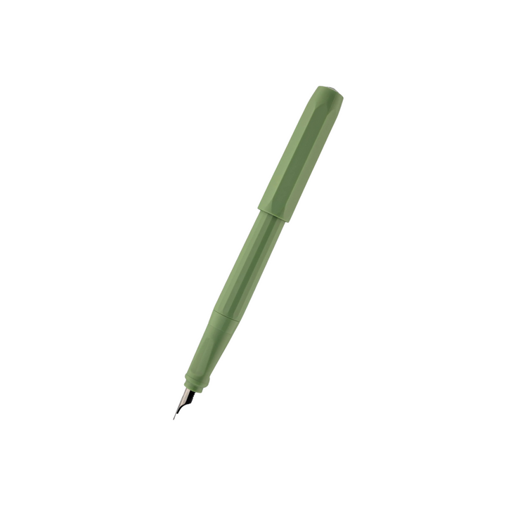 Kaweco Perkeo Fountain Pen - Jungle Green — nib close-up