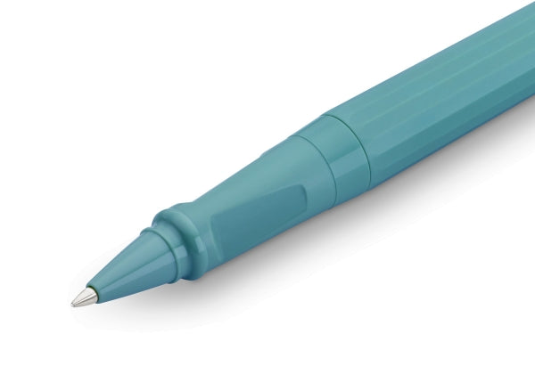 Kaweco Perkeo Rollerball Pen Pack - All BREEZY TEAL — flat lay
