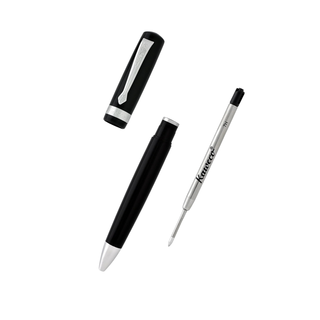 Kaweco STUDENT Ballpoint Pen - Black — writing at an angle