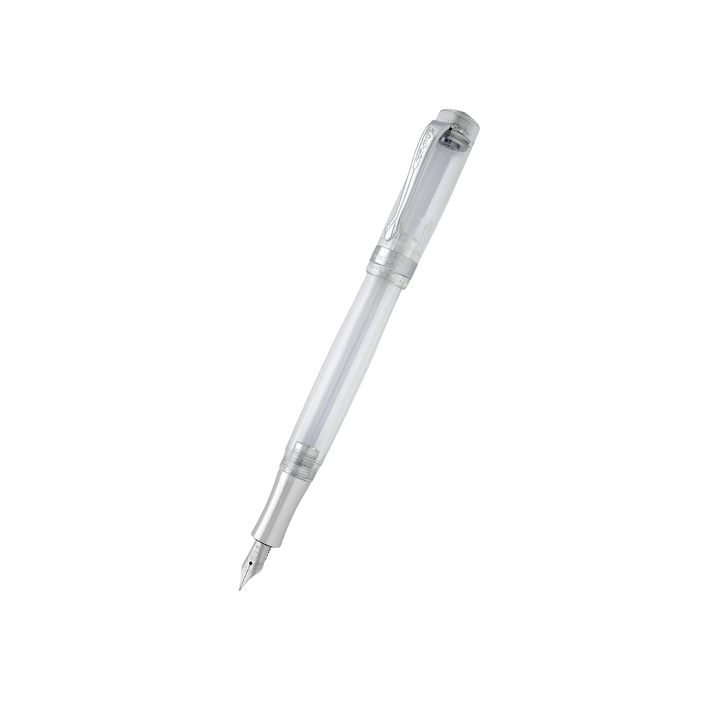Kaweco STUDENT Fountain Pen - Demonstrator — uncapped with cap posted