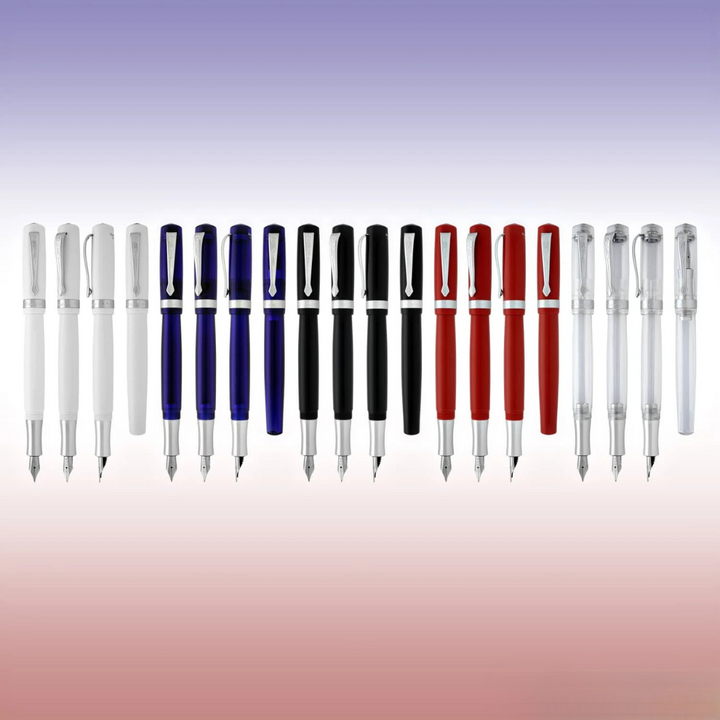 Kaweco STUDENT Fountain Pen - Demonstrator — flat lay