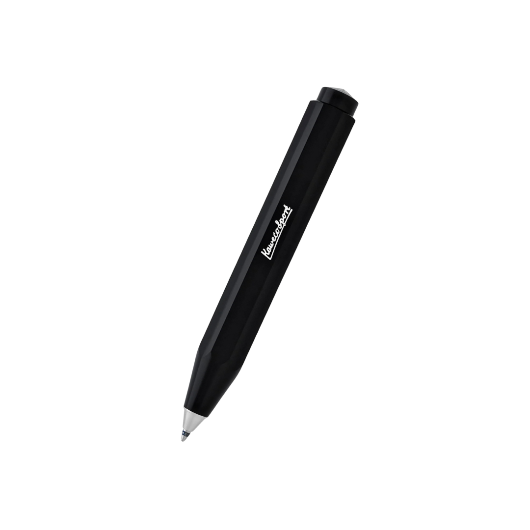 Kaweco Skyline Sport Ballpoint Pen - Black — capped