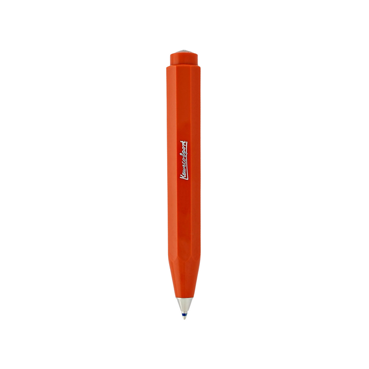 Kaweco Skyline Sport Ballpoint Pen - Fox — writing at an angle