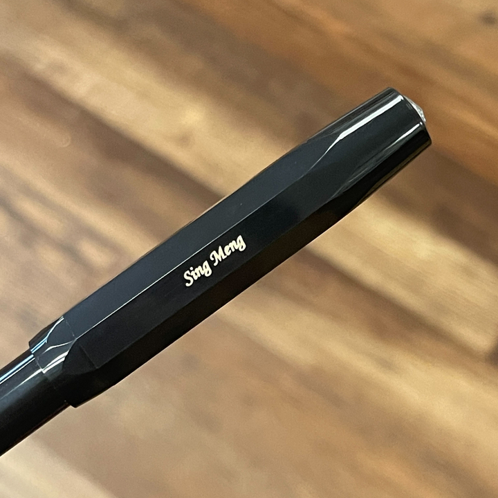 Kaweco Skyline Sport Fountain Pen in Black — Kaweco fountain pen — precision nib writing instrument, at Cityluxe Singapore stationery store