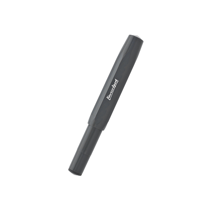 Kaweco Skyline Sport Fountain Pen - Gray — nib close-up