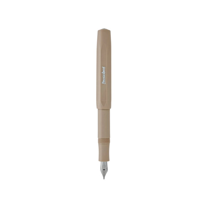 Kaweco Skyline Sport Fountain Pen - Macchiato — writing at an angle