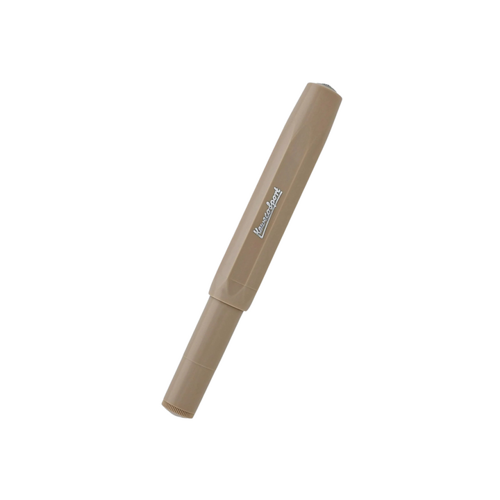Kaweco Skyline Sport Fountain Pen - Macchiato — nib close-up